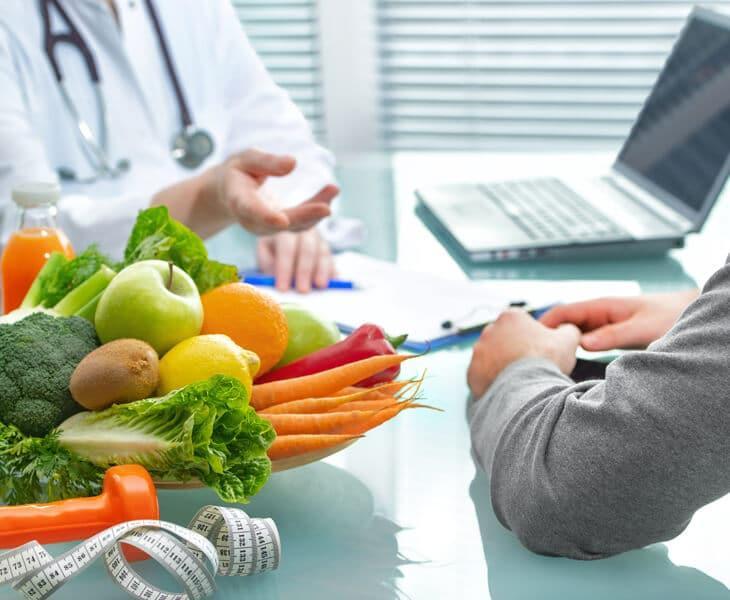 Suivi dietetique dans un regime minceur
